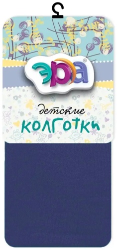 Колготки классические Эра синий