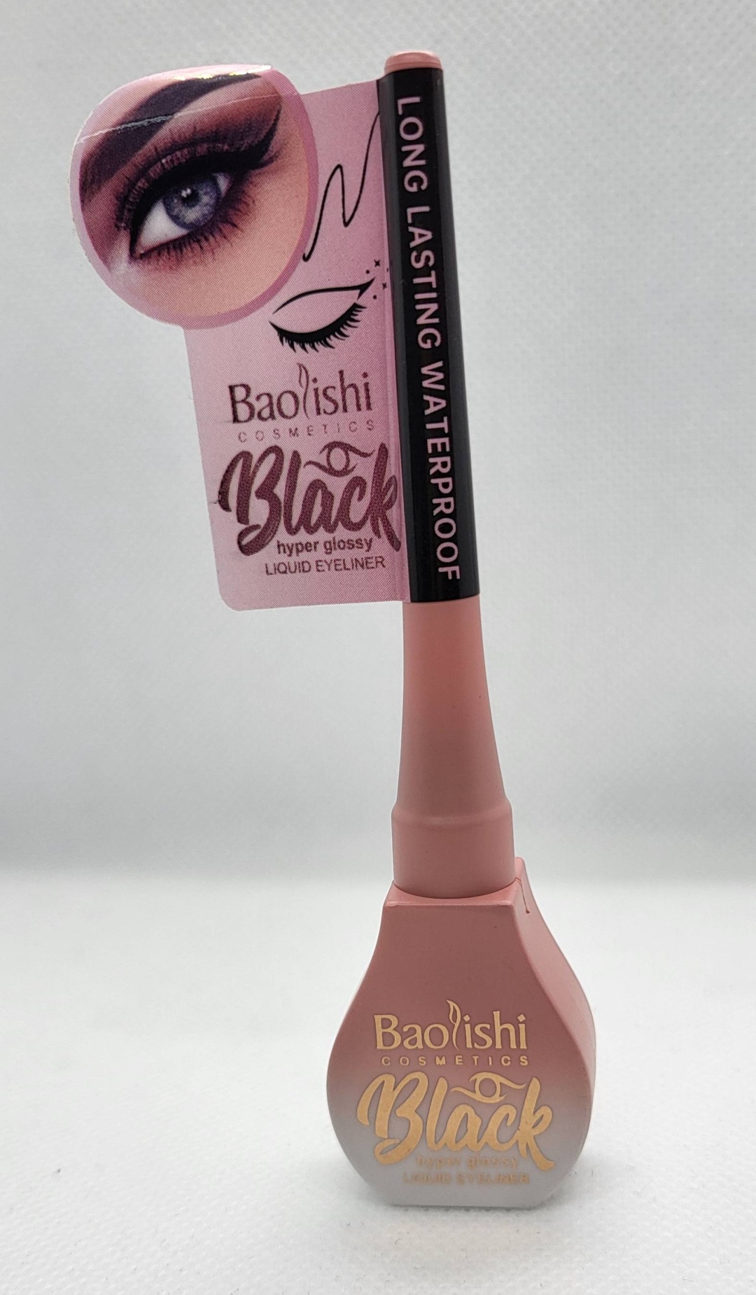 Жидкая подводка для глаз Baolishi Black Hyper Glossy Liquid Eyeliner подводка черный Чёрный