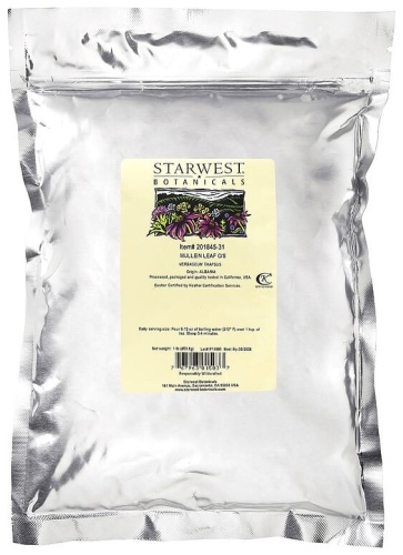 Starwest Botanicals коровяк (C / S) 453.6 г