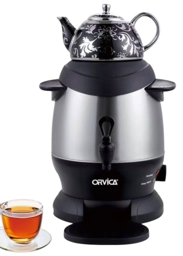 Электросамовар Orvica ORM-3301 черный, серый