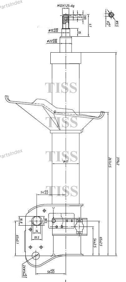 Амортизатор JD Амортизатор Подвески JAS0159