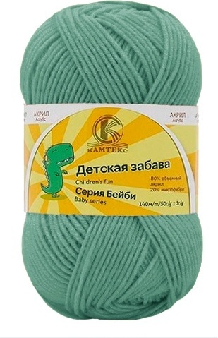 Моток КАМТЕКС Детская забава Камтекс 020 - Эвкалипт 140 м 50 г