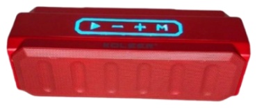 Портативная колонка Koleer S813 красный