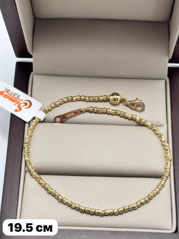 BAQ BRAND 098654 длина 19.5 см, вес 3.37 г золото, плетение перлина