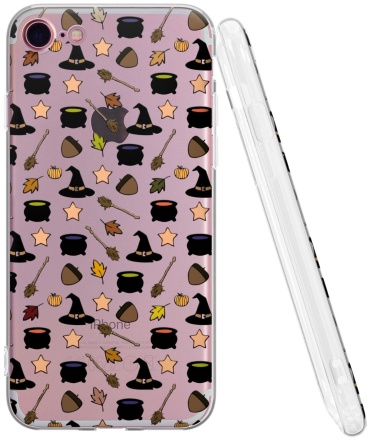 Чехол Mcover для Apple iPhone 7, iPhone 8, iPhone SE рисунок