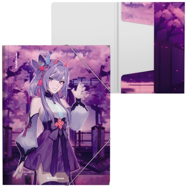 Папка Erich Krause Manga (Lilac), А4, мультиколор