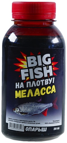 ТРИ КИТА Меласса BIG FISH 183452 Опарыш 0.25 кг
