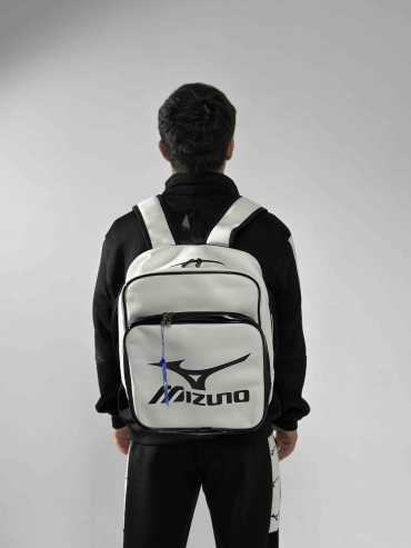 Рюкзак Mizuno экокожа белый