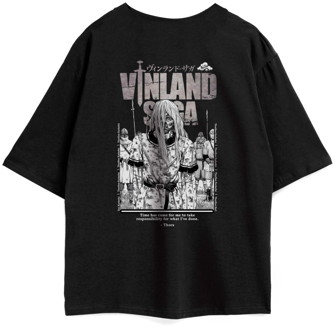 Футболка Nakama Vinland Saga черный
