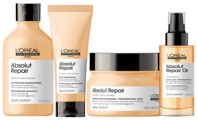 Loreal Professionnel Paris Absolut Repair 4 набор по уходу за волосами для женщин