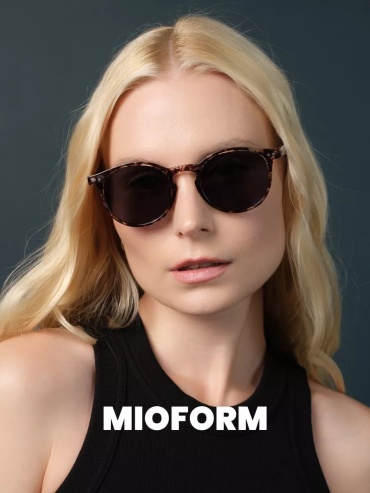 MIOFORM солнцезащитные очки круглые однотонные