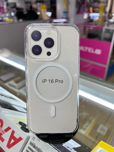 Чехол для Apple iPhone 16 Pro прозрачный