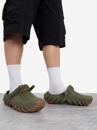 Сабо Crocs зеленый