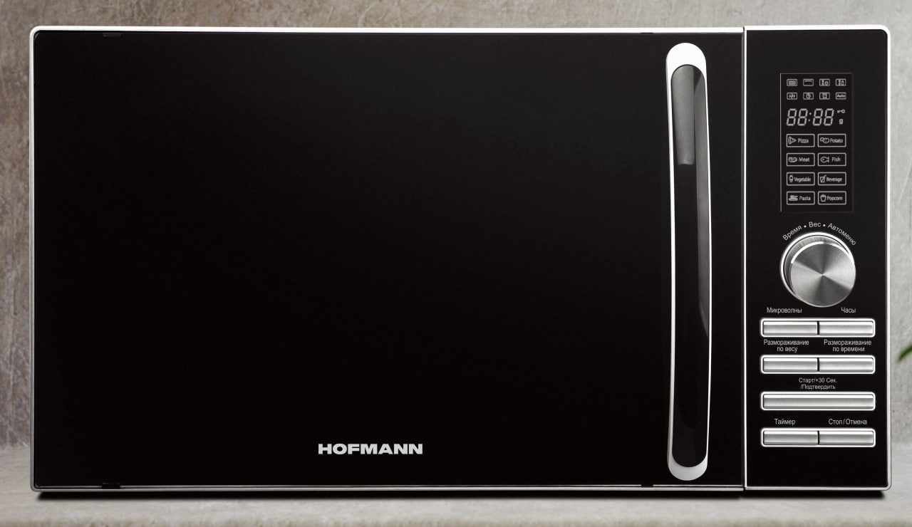 Микроволновая печь Hofmann MW823DHBKSHF черный