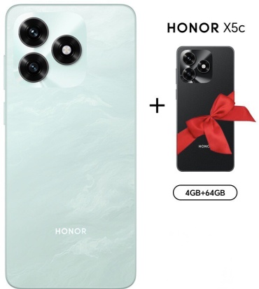 HONOR X5c 4 ГБ/64 ГБ голубой + подарок