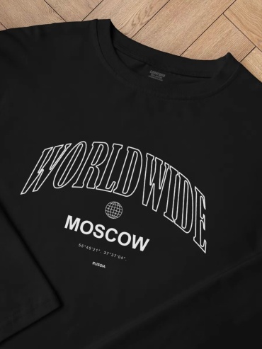 Лонгслив черный