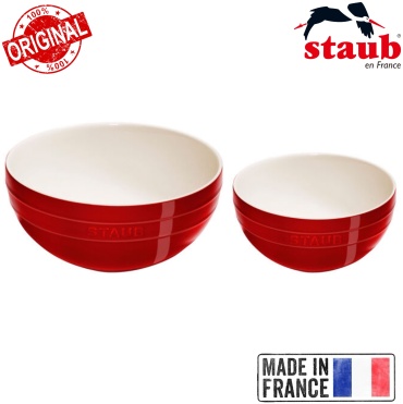 Миска Staub 26х26 см, керамика, 2 шт