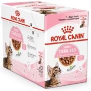 Royal Canin Kitten Sterilised кусочки в желе птица 85 г 12 шт