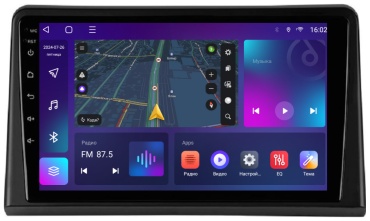 HEINN S9PRO 4GB+64GB 8ЯДЕР UAZ PATRIOT 2016+ в штатное место УАЗ