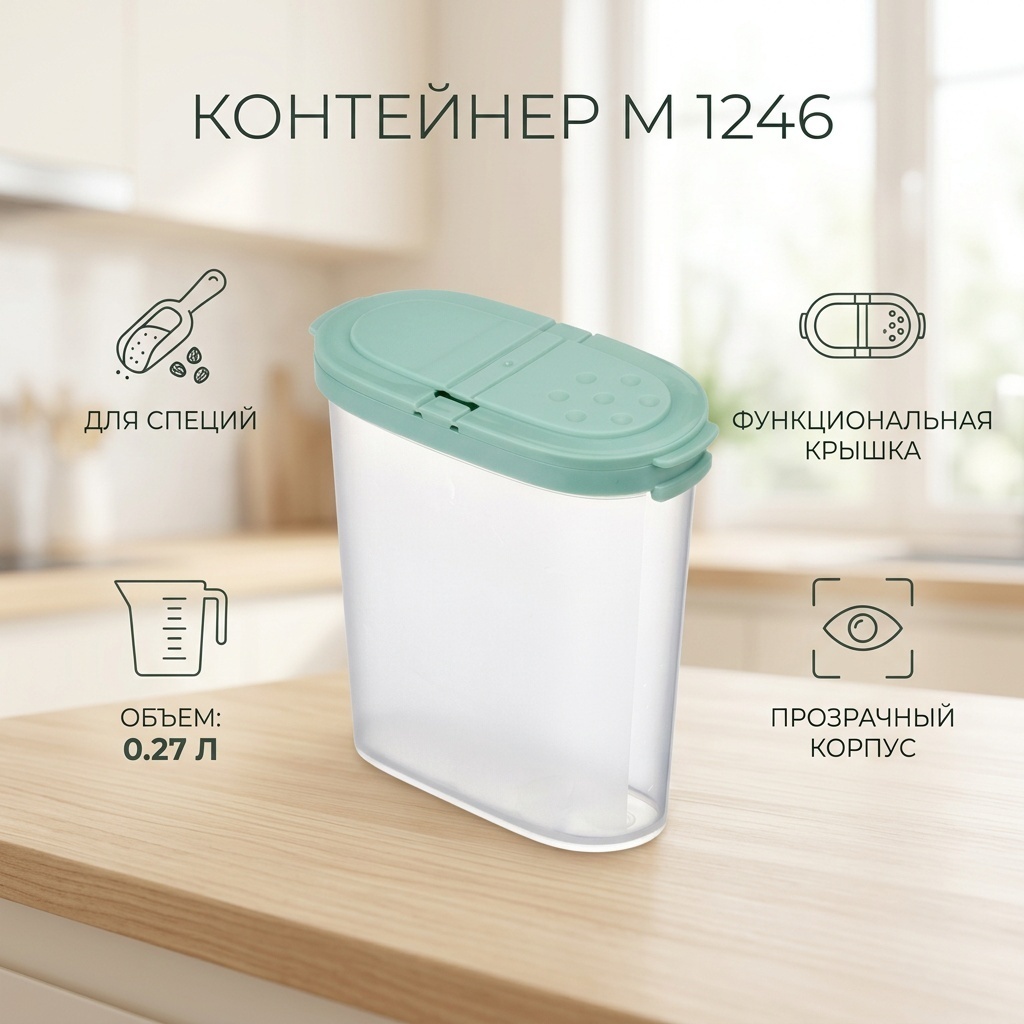 IDEA контейнер М 1246, пластик