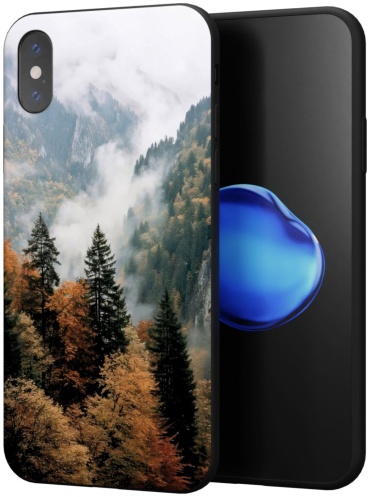 Чехол Mcover для Apple iPhone X, iPhone Xs рисунок