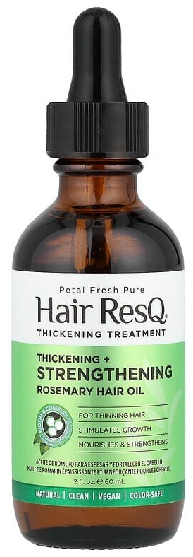 Petal Fresh Hair ResQ, масло для волос с розмарином, для густоты и укрепления, 60 мл масло 60 мл