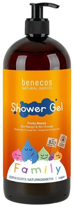 Benecos Fruity Beauty манго и апельсин гель 950 мл