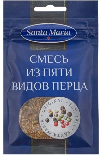 Santa Maria смесь из пяти видов перцев 25 г