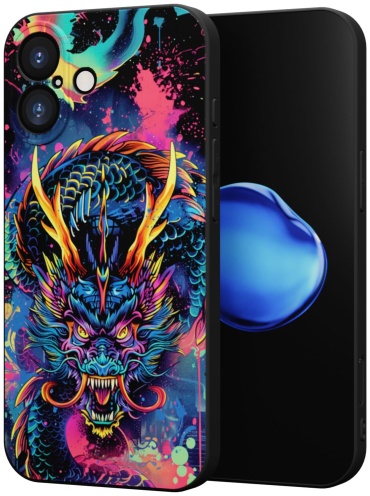 Чехол Mcover для Apple iPhone 16 рисунок