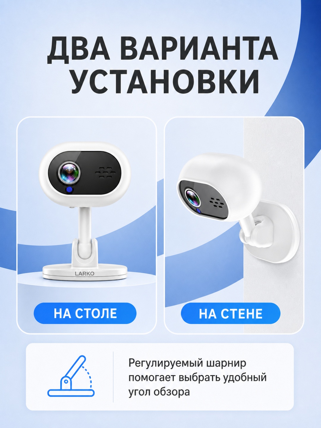 Видеоняня LARKO Smart Camera A4 — фото 11