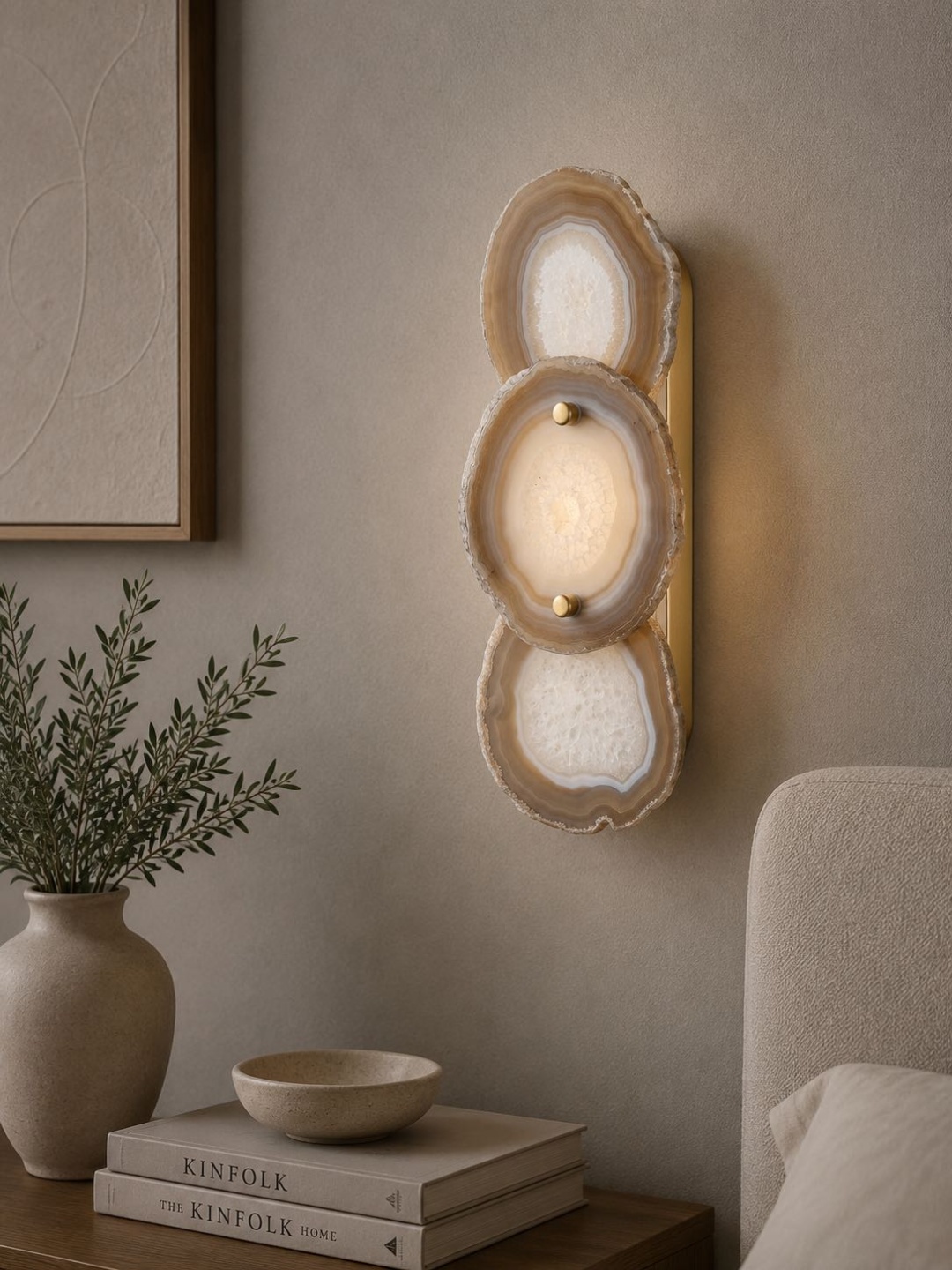 Бра настенный Werline LED, латунь