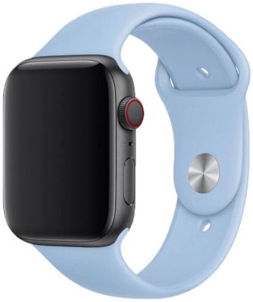 Ремешок MMARKET для Apple Watch Series 10 голубой