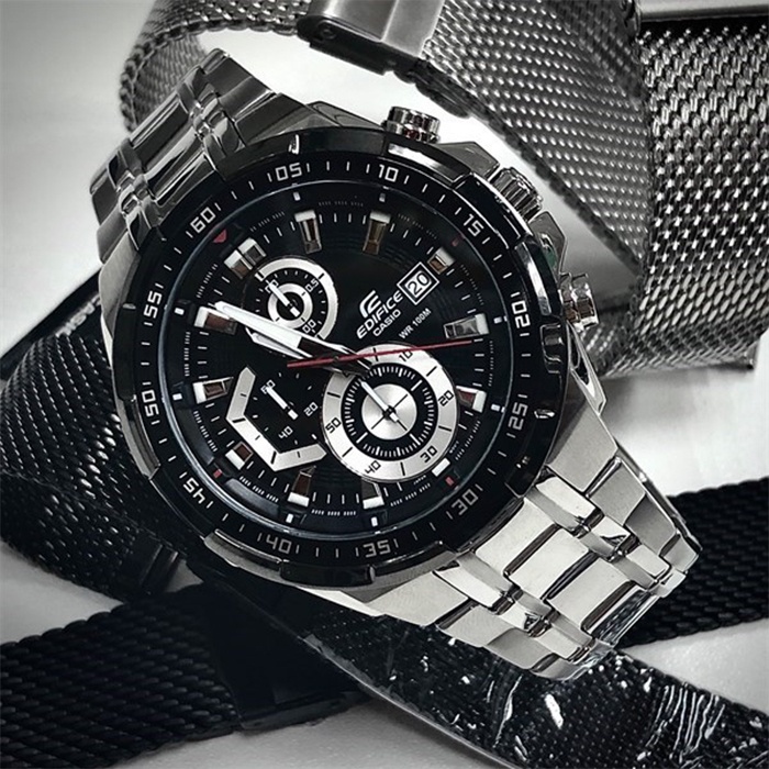 Кварцевые CASIO CASIO EFR-539D-1AVUDF нержавеющая сталь