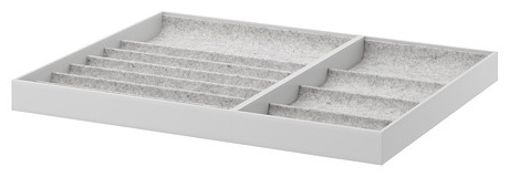 IKEA органайзер универсальный серый, 1 шт
