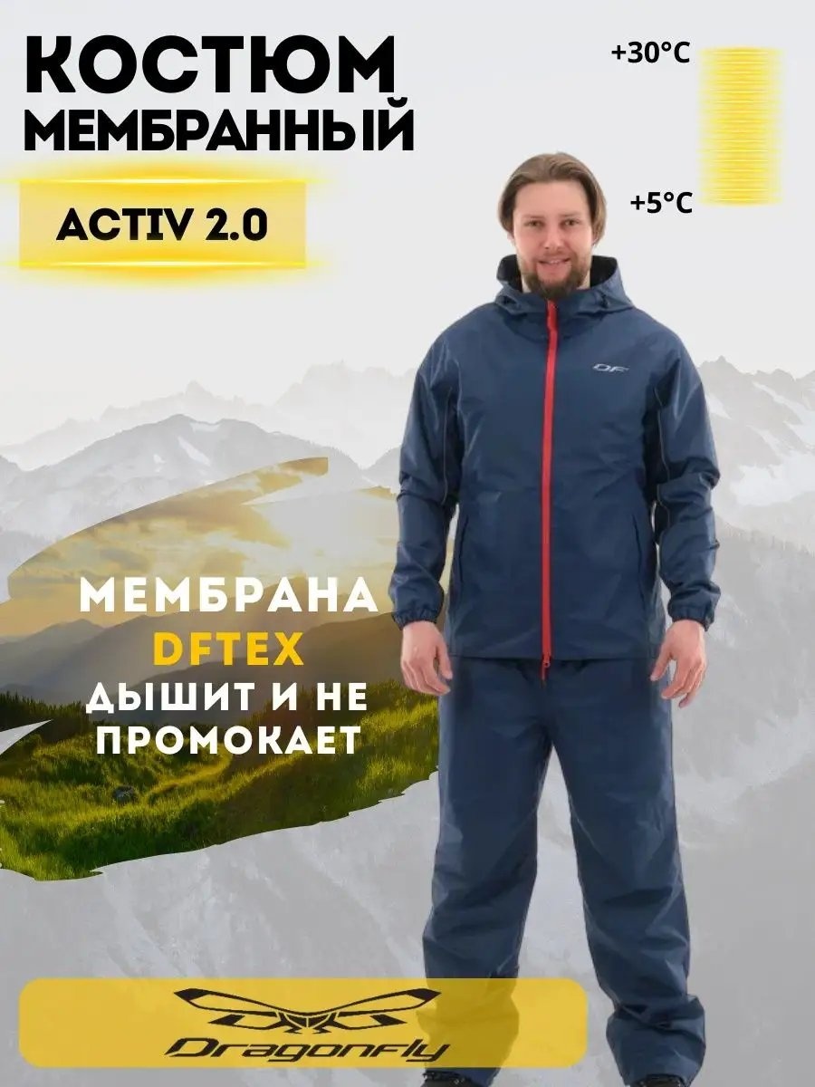 Спортивный костюм синий