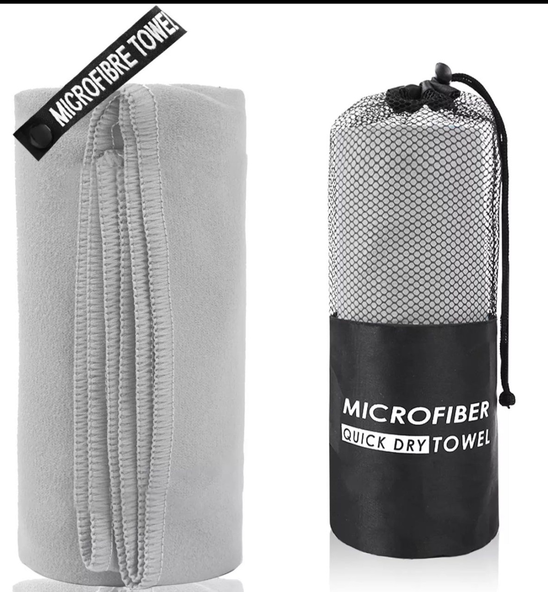 Полотенце 60x40 см, микрофибра, 1 шт,