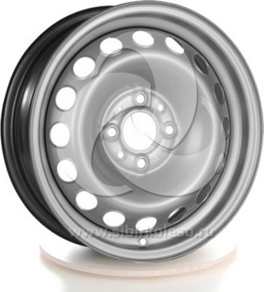 EURODISK 43A46R ED Black 54.1 5x14/4x100 D54.1 ET46 4 диска черный, серебристый, графит