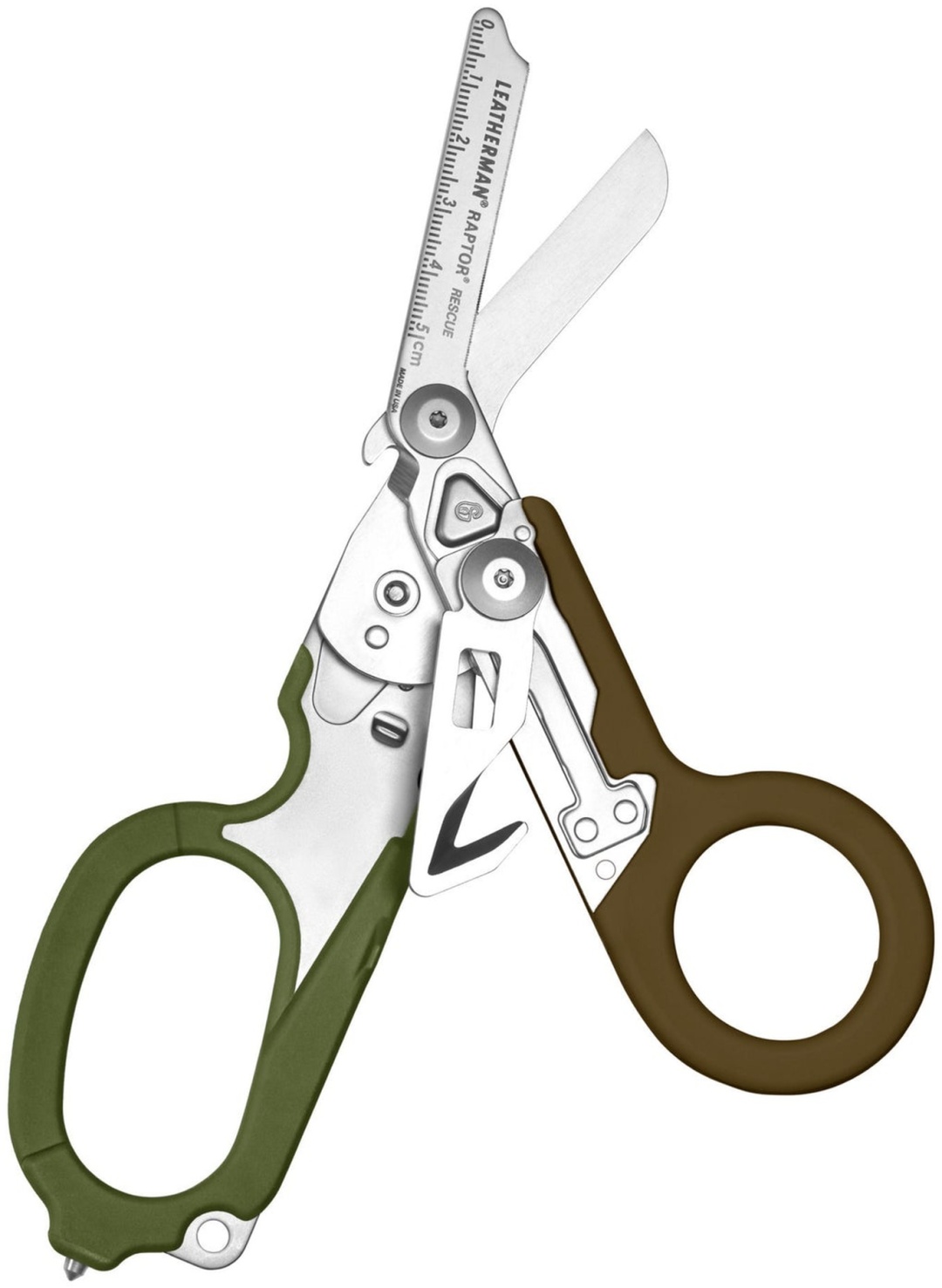 Нож универсальный LEATHERMAN RAPTOR RESCUE WOODLAND (833490), лезвие: нержавеющая сталь 1 шт