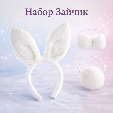 Advance Play Набор Зайчик — ушки, хвостик и бабочка