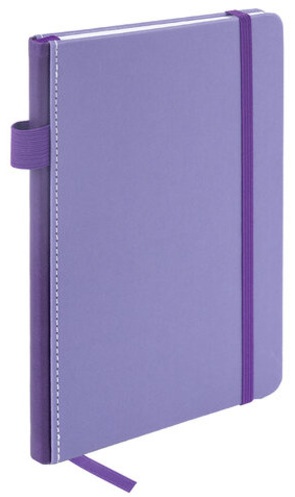 Блокнот Brauberg Edge, A5, 80 л, сиреневый