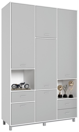 Детский распашной шкаф Aiba Mebel Mirum 150х50х240 см
