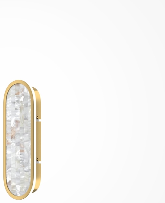 Бра настенный Maytoni LED, латунь