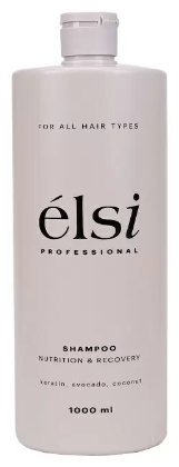 Elsi Professional Шампунь Питание и Восстановление шампунь 1000 мл