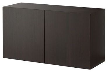 Комод IKEA BESTÅ, 120x42x64 см, коричневый