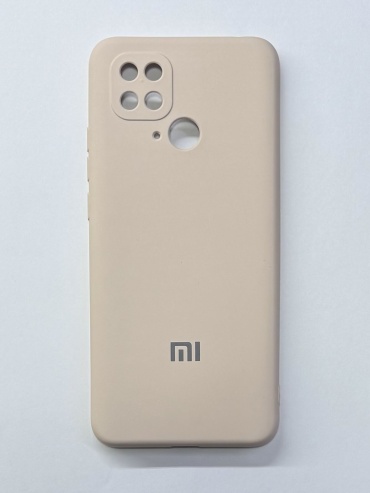 Чехол для Xiaomi Redmi 10C бежевый