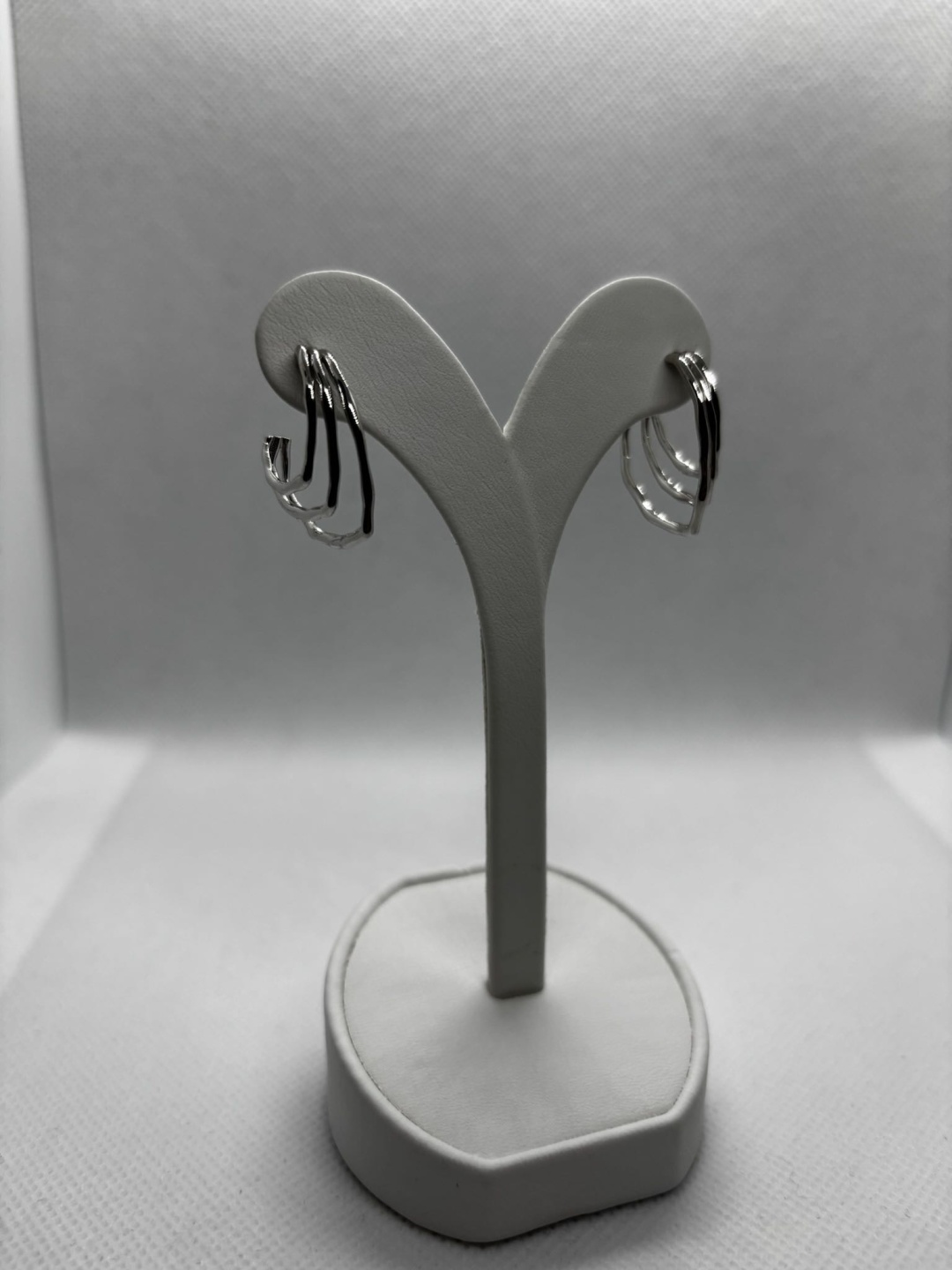 Серьги ювелирный сплав, без вставок