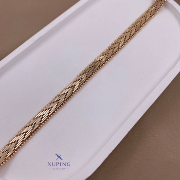 Xuping Jewelry 20006 длина 20 см бижутерный сплав, авантюрин