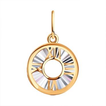 Подвеска Miras Gold Т130636353 вес 1.15 г золото, без вставок