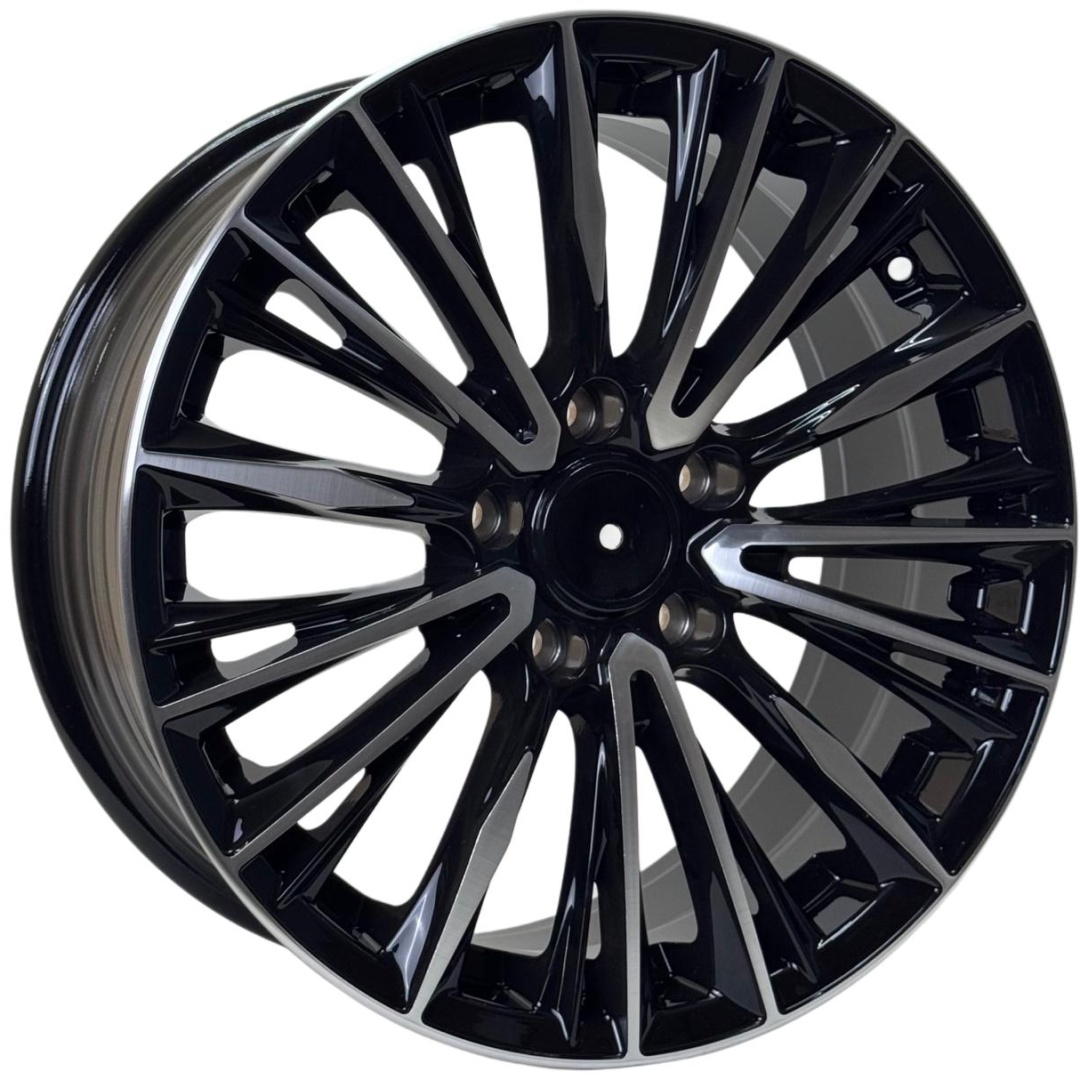 Wheels ULF10DD 7.5x17/5x114.3 D73.1 ET38 4 диска черный, хром