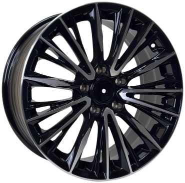 Wheels ULF10DD 7.5x17/5x114.3 D73.1 ET38 4 диска черный, хром